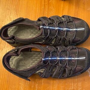 Clarks Privo Black Sport Sandals